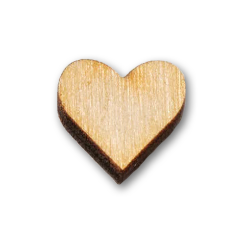 houten hartje